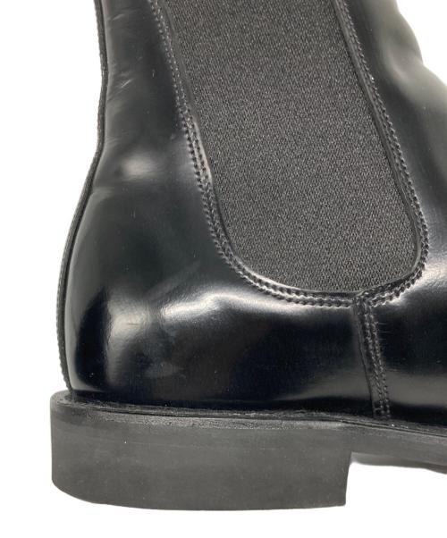 SANDERS（サンダース）SANDERS (サンダース) Military Chelsea Boot ブラック サイズ: 6 1/2の古着・服飾アイテム