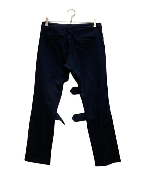 COMME des GARCONS SHIRT（コムデギャルソンシャツ）COMME des GARCONS SHIRT (コムデギャルソンシャツ) ボンテージパンツ ネイビー サイズ:XSの古着・服飾アイテム