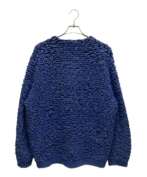 SUPREME（シュプリーム）SUPREME (シュプリーム) Textured Knotted Cardigan ブルー サイズ:XLの古着・服飾アイテム
