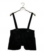 UN3D.アンスリード）の古着「CORSET DETAIL BELT」｜ブラック