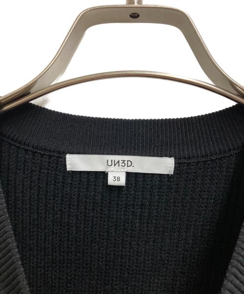 UN3D.（アンスリード）UN3D. (アンスリード) SHOULDER OPEN LOOSE KT ブラック サイズ:38の古着・服飾アイテム