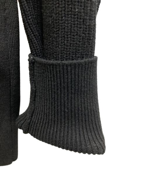 UN3D.（アンスリード）UN3D. (アンスリード) SHOULDER OPEN LOOSE KT ブラック サイズ:38の古着・服飾アイテム