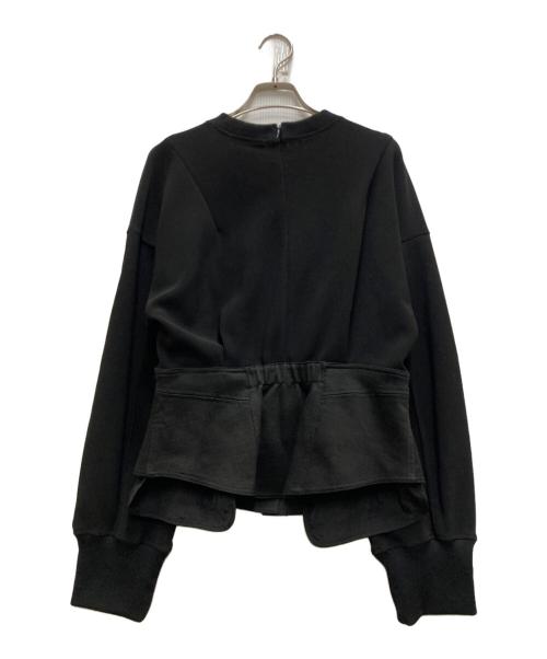 UN3D.（アンスリード）UN3D. (アンスリード) CORSET DETAIL TOP ブラック サイズ:38の古着・服飾アイテム