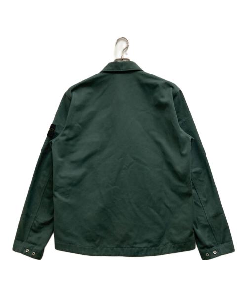 STONE ISLAND（ストーンアイランド）STONE ISLAND (ストーンアイランド) Overshirt グリーン サイズ:Ⅿの古着・服飾アイテム