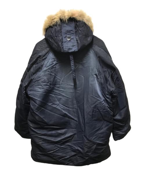 HOUSTON（ヒューストン）HOUSTON (ヒューストン) N-3Bタイプコート ネイビー サイズ:Ｍの古着・服飾アイテム