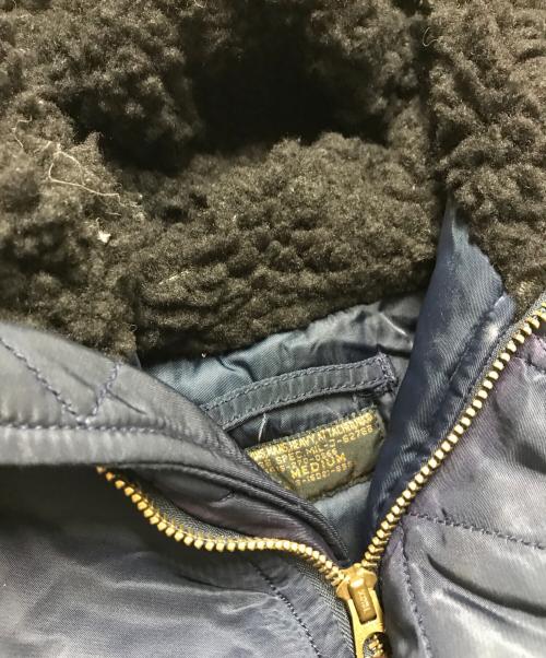 HOUSTON（ヒューストン）HOUSTON (ヒューストン) N-3Bタイプコート ネイビー サイズ:Ｍの古着・服飾アイテム