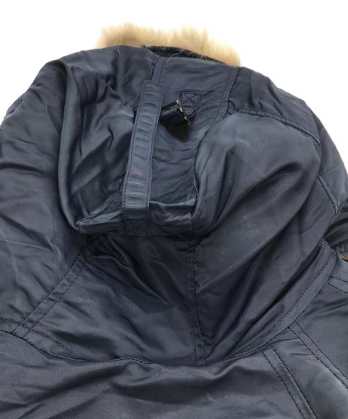 HOUSTON（ヒューストン）HOUSTON (ヒューストン) N-3Bタイプコート ネイビー サイズ:Ｍの古着・服飾アイテム