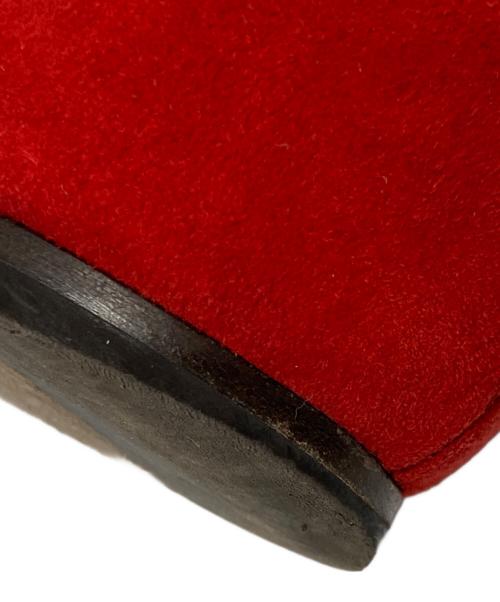 JIMMY CHOO（ジミーチュウ）JIMMY CHOO (ジミーチュウ) ROMY FLAT パンプス レッド サイズ:36の古着・服飾アイテム