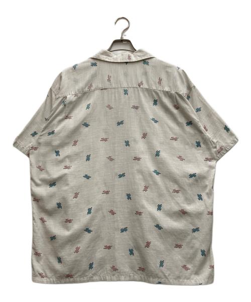 Harper（ハーパー）Harper (ハーパー) 50~60's アトミック柄オープンカラーシャツ ホワイト サイズ:XLの古着・服飾アイテム