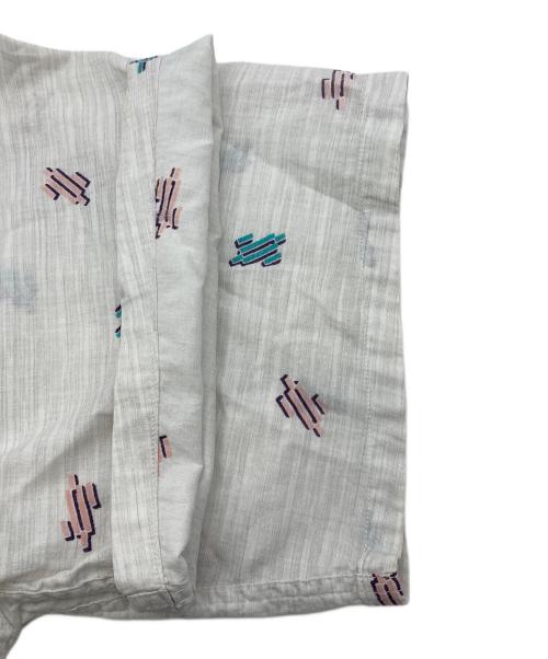 Harper（ハーパー）Harper (ハーパー) 50~60's アトミック柄オープンカラーシャツ ホワイト サイズ:XLの古着・服飾アイテム