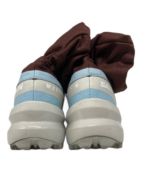 SALOMON（サロモン）SALOMON (サロモン) MM6 Maison Margiela (エムエムシックス メゾンマルジェラ) CROSS MID ブルー×ボルドー サイズ:28cmの古着・服飾アイテム