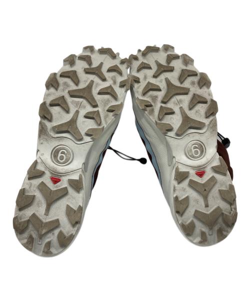 SALOMON（サロモン）SALOMON (サロモン) MM6 Maison Margiela (エムエムシックス メゾンマルジェラ) CROSS MID ブルー×ボルドー サイズ:28cmの古着・服飾アイテム