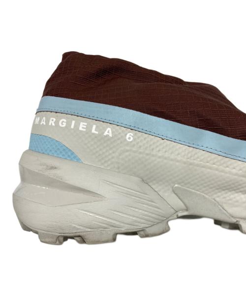 SALOMON（サロモン）SALOMON (サロモン) MM6 Maison Margiela (エムエムシックス メゾンマルジェラ) CROSS MID ブルー×ボルドー サイズ:28cmの古着・服飾アイテム