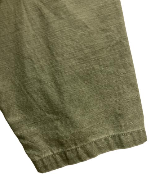 Needles（ニードルズ）Needles (ニードルズ) L/S Fatigue Shirt - Back Sateen カーキ サイズ:Lの古着・服飾アイテム