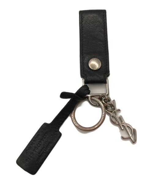 Saint Laurent Paris（サンローランパリ）Saint Laurent Paris (サンローランパリ) YSLKRINGキーホルダー ブラックの古着・服飾アイテム