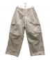 NONNOTTE（ノノット）の古着「Cargo Pants Clear Heavy Broadcloth」｜ベージュ