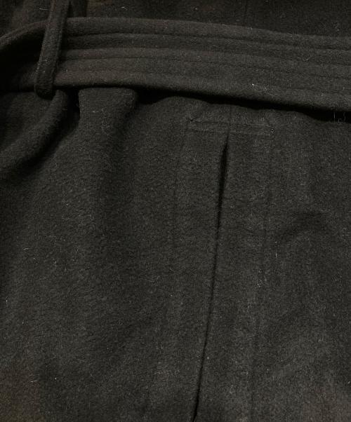 BURBERRY（バーバリー）BURBERRY (バーバリー) ウールカシミヤトレンチコート ブラック サイズ:46の古着・服飾アイテム