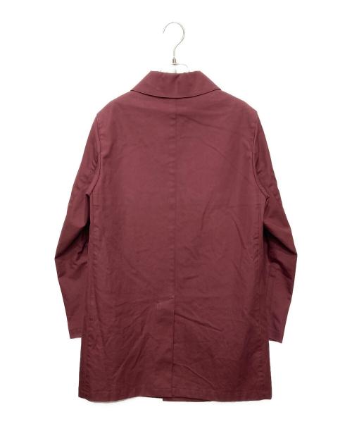 MACKINTOSH LONDON（マッキントッシュ ロンドン）MACKINTOSH LONDON (マッキントッシュ ロンドン) ライナー付ステンカラーコート ワインレッド サイズ:38の古着・服飾アイテム