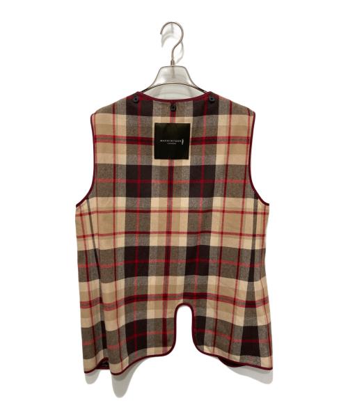 MACKINTOSH LONDON（マッキントッシュ ロンドン）MACKINTOSH LONDON (マッキントッシュ ロンドン) ライナー付ステンカラーコート ワインレッド サイズ:38の古着・服飾アイテム