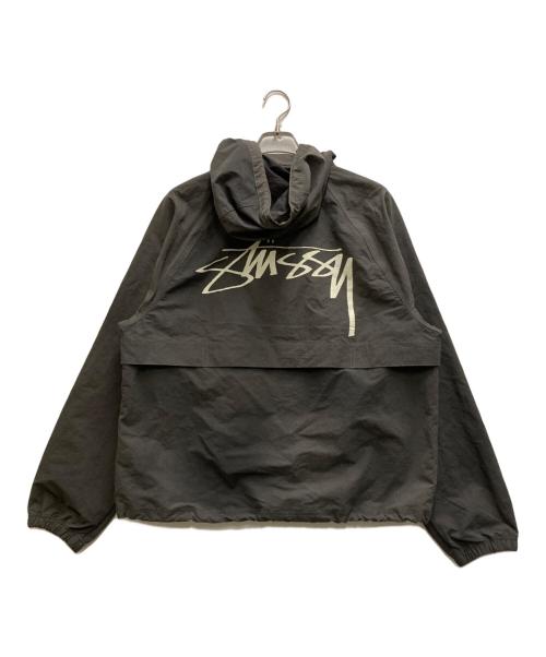 stussy（ステューシー）stussy (ステューシー) BEACH SHELL WAVE DYE グレー サイズ:Mの古着・服飾アイテム