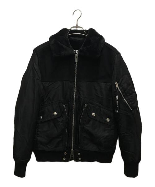 DIESEL（ディーゼル）DIESEL (ディーゼル) W-LOUIS JACKET ブラック サイズ:Ⅿの古着・服飾アイテム