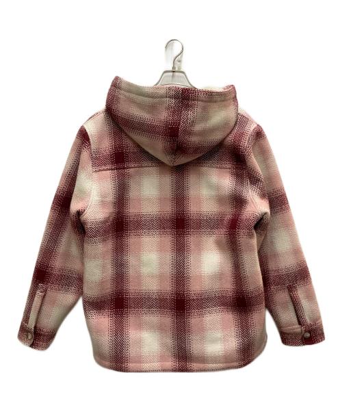 KITH（キス）KITH (キス) Hooded Ginza レッド×ピンク サイズ:Lの古着・服飾アイテム