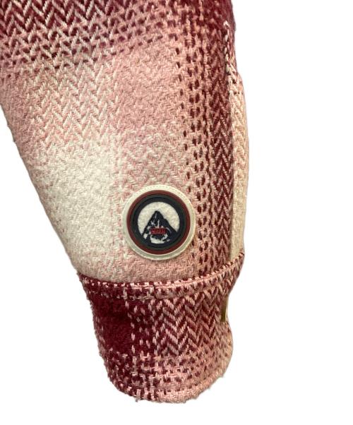 KITH（キス）KITH (キス) Hooded Ginza レッド×ピンク サイズ:Lの古着・服飾アイテム