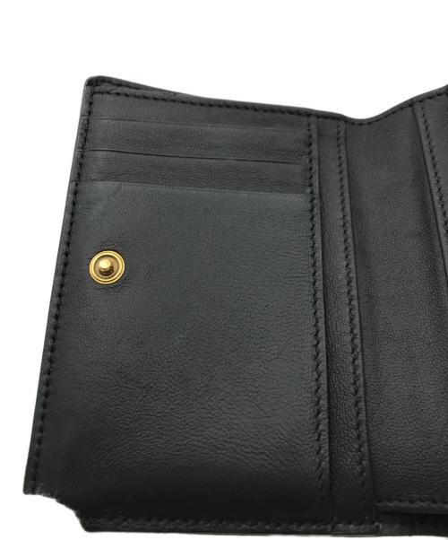 BALENCIAGA（バレンシアガ）BALENCIAGA (バレンシアガ) モナコ バイフォールド ウォレット ブラックの古着・服飾アイテム