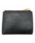 BALENCIAGA (バレンシアガ) モナコ バイフォールド ウォレット ブラック：43000円