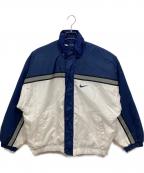 NIKEナイキ）の古着「90's 中綿ジャケット」｜ネイビー×ホワイト