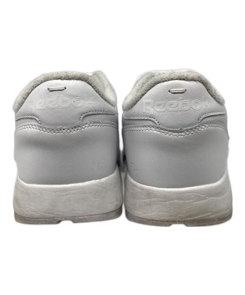 REEBOK（リーボック）REEBOK (リーボック) Maison Margiela (メゾンマルジェラ) CLASSIC LEATHER TABI ホワイト サイズ:US 9の古着・服飾アイテム
