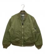 ALLEGEアレッジ）の古着「フライトブルゾン」｜カーキ