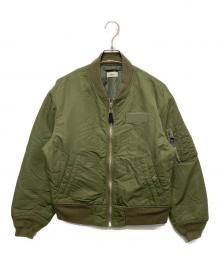 ALLEGE（アレッジ）の古着「フライトブルゾン 」｜カーキ