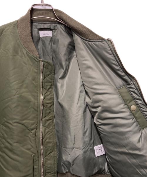 ALLEGE（アレッジ）ALLEGE (アレッジ) フライトブルゾン  カーキ サイズ:3の古着・服飾アイテム