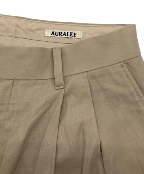 AURALEE（オーラリー）AURALEE (オーラリー) HARD TWIST GABARDINE SHORTS ベージュ サイズ:3の古着・服飾アイテム