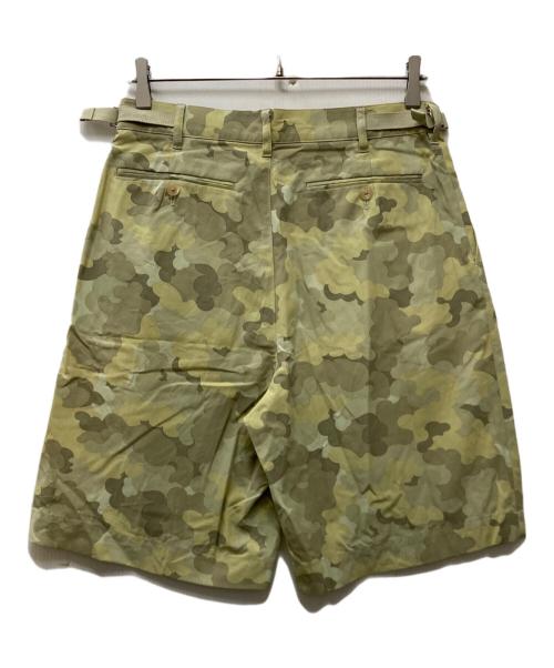 AURALEE（オーラリー）AURALEE (オーラリー) WASHED FINX CAMO TWILL GABARDINE SHORTS ベージュ サイズ:3の古着・服飾アイテム