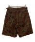 AURALEE (オーラリー) WASHED FINX CAMO TWILL GABARDINE SHORTS ブラウン サイズ:3：15000円