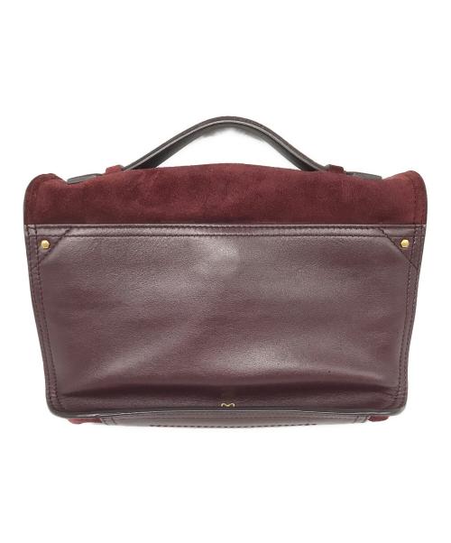 ANYA HINDMARCH（アニヤ・ハインドマーチ）ANYA HINDMARCH (アニヤ・ハインドマーチ) RIPLEY CROSS BODY EYES バーガンディーの古着・服飾アイテム