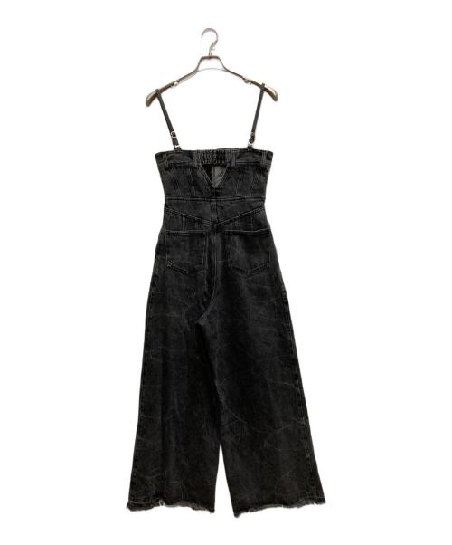 MAISON SPECIAL（メゾンスペシャル）MAISON SPECIAL (メゾンスペシャル) Denim Bare All In One ブラック サイズ:38の古着・服飾アイテム