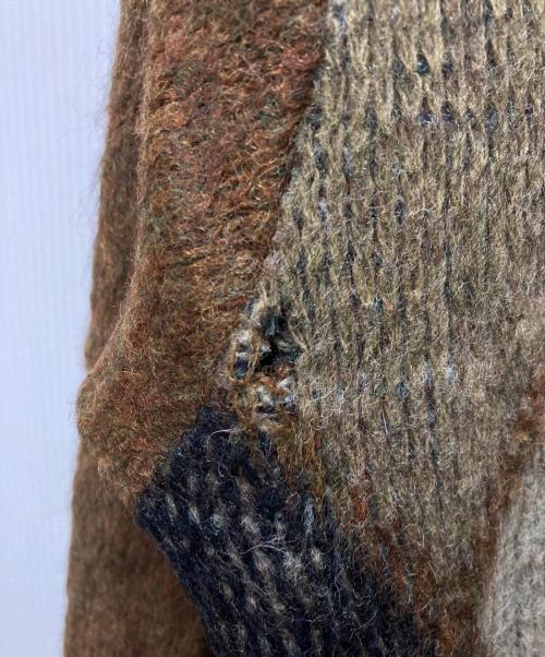 Brentwood（ブレントウッド）brentwood (ブレントウッド) 60sアーガイルカーディガン ブラウン サイズ:Mの古着・服飾アイテム