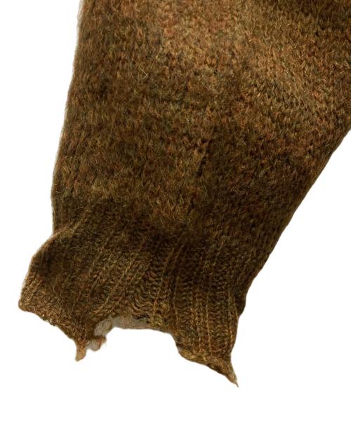 Brentwood（ブレントウッド）brentwood (ブレントウッド) 60sアーガイルカーディガン ブラウン サイズ:Mの古着・服飾アイテム