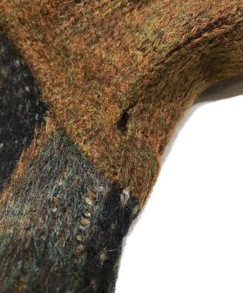 Brentwood（ブレントウッド）brentwood (ブレントウッド) 60sアーガイルカーディガン ブラウン サイズ:Mの古着・服飾アイテム