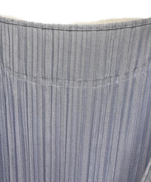 PLEATS PLEASE（プリーツプリーズ）PLEATS PLEASE (プリーツプリーズ) mellow pleats カットソー ブルー サイズ:3の古着・服飾アイテム