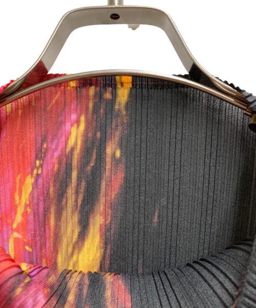 PLEATS PLEASE（プリーツプリーズ）PLEATS PLEASE (プリーツプリーズ) SPECTRUM RIB プリーツカットソー マルチカラー サイズ:3の古着・服飾アイテム