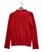 PLEATS PLEASEプリーツプリーズ）の古着「RIB PLEATS JANUARY」｜ピンク