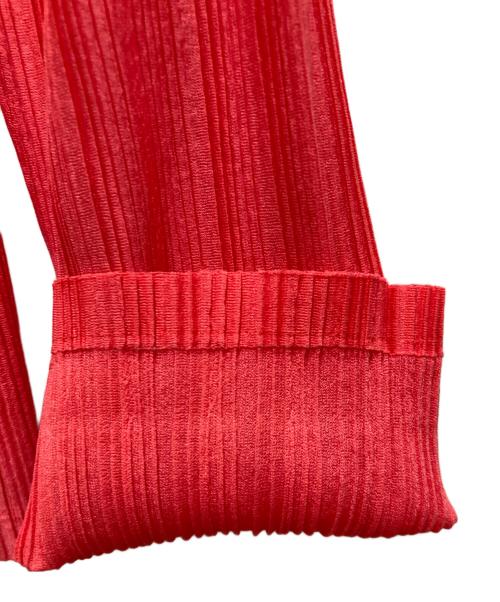 PLEATS PLEASE（プリーツプリーズ）PLEATS PLEASE (プリーツプリーズ) RIB PLEATS JANUARY ピンク サイズ:3の古着・服飾アイテム