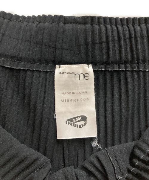me ISSEY MIYAKE（ミーイッセイ ミヤケ）me ISSEY MIYAKE (ミーイッセイ ミヤケ) プリーツパンツ ブラック サイズ:freeの古着・服飾アイテム