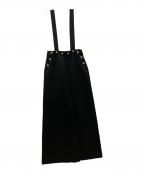 ESMOKエスモック）の古着「suspender elegant pants」｜ブラック