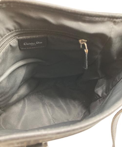 Christian Dior（クリスチャン ディオール）Christian Dior (クリスチャン ディオール) トロッタートートバッグ ブラックの古着・服飾アイテム