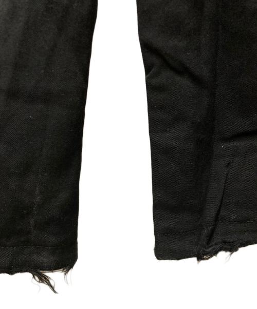 tricot COMME des GARCONS（トリココムデギャルソン）tricot COMME des GARCONS (トリココムデギャルソン) ウールギャバイージーパンツ ブラック サイズ:Mの古着・服飾アイテム